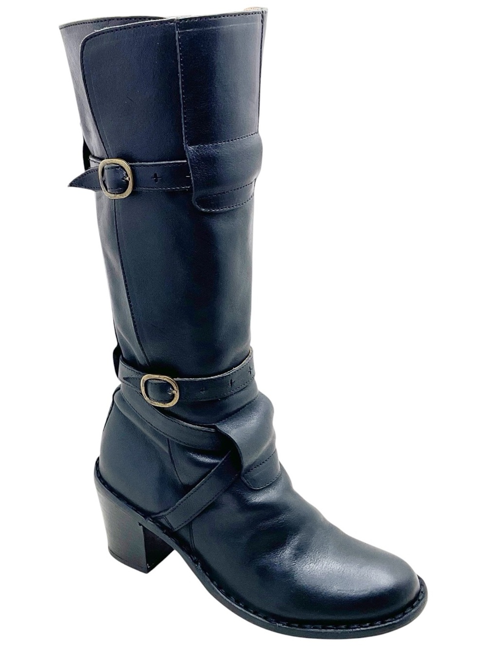 {Fiorentini + Baker} Leather Moto Boots